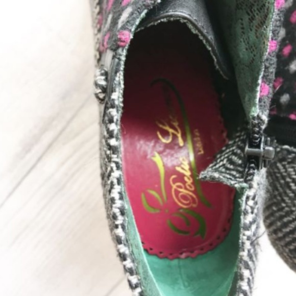 Poetic License Betseys Buttons Oxford Bootie Heels - Picture 7 of 8